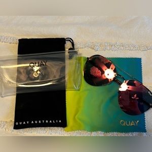 Quay Aviator Sunglasses
